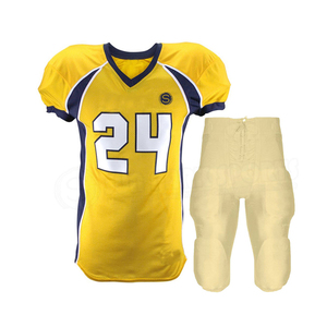 Uniformes de football américain de haute qualité, bon marché, unisexes, en gros, personnalisés, respirants, 100% polyester, sublimation - Product Image 4