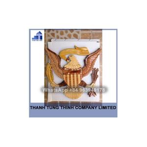 Hot Item 2024 Wooden Crafts and <b>Wall</b> <b>Signs</b> Home Office Decoration Natural Wood Color Carved Folk Art Contact +84 961 005 832 - Product Image 4