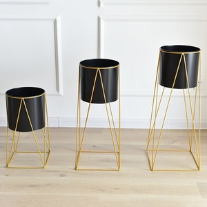 Soporte de Metal artificial para macetas de flores de interior, suministros de fabricación al por mayor - Product Image 1