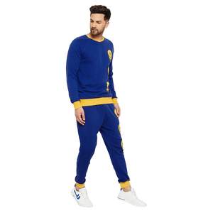 Survêtement en coton ras du cou personnalisé vêtements de sport pur 100% survêtements sweat à capuche polaire avec logo de gymnastique pour hommes ensembles de survêtements - Product Image 4