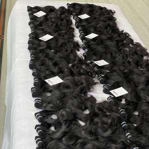 Extensiones de cabello humano peruano virgen, cutícula sin procesar, 100% humano sin procesar, venta al por mayor - Product Image 5