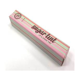 Caja de Cartón Plegable Personalizada para Cosméticos Labiales y de Mejillas con Acabado Mate Arcoíris, Materiales Reciclados, Revestimiento UV que Desaparece, Relieve Mate - Product Image 2