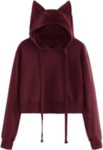 WomenLabel Crop <b>Tops</b> Set <b>Short</b> <b>Sleeves</b> Hooded for Womem Workout Athletic Gym <b>Short</b> 100% Polyester Hooded Reasonable Price - Product Image 6