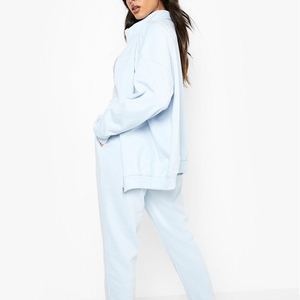 Survêtement d'hiver à logo personnalisé respirant Pakistan ensemble de jogging en polaire décontractée Taille XL Plus Size Techniques de sublimation de strass - Product Image 4