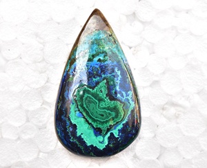 Azurite-cabujones de malaquita para sanación de energía, cabuchones de malaquita, de alta calidad - Product Image 4