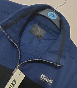 Lots de vêtements déstockés : Pulls décontractés à col montant et fermeture éclair intégrale pour hommes, avec étiquettes de marque – Stock du Bangladesh - Product Image 4