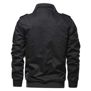 Men's <b>Winter</b> Bomber <b>Jacket</b> Stand Collar Customizable Private Label Your Own Logo Waterproof & Windproof OEM Service New - Product Image 2