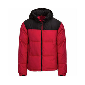 High Quality <b>Men</b> Hooded Custom Winter Quilted <b>Jacket</b> - Product Image 5