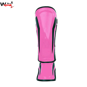 Protège-cheville en cuir PU pour boxer, accessoire de haute qualité, jambières légères pour l'entraînement MMA Muay Thai - Product Image 5