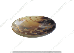 Cuenco de Servicio de Cuerno de Búfalo Tallado, Ecológico y Moderno, de la Mejor Calidad, Diseño Indio, Regalos Empresariales, Novedad - Product Image 4