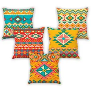 购买质量好的原装手工多色Jaipuri印花传统坐垫盖价格惊人