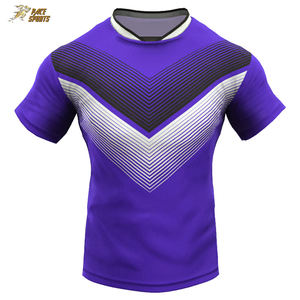 2024 nouveauté Rugby uniforme ensemble rythme sport réglable respirant personnalisé nom de l'équipe Sublimation imprimé en gros équipement de Rugby - Product Image 2