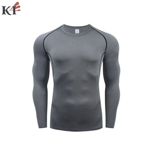 Chaquetas de Compresión Personalizadas para Hombre, Impresión por Transferencia de Calor, Poliéster/Spandex (280g), Mangas Largas, Posiciones para Logotipo Delantero y Trasero, OEM - Product Image 5
