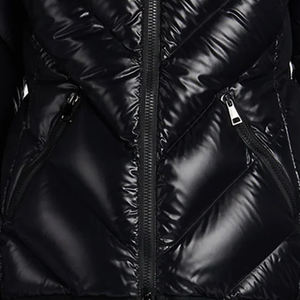 Veste matelassée pour homme en coton rembourré, à capuche, de style designer, en gros, en toile, imperméable, respirante, à motifs, pour l'hiver - Product Image 5