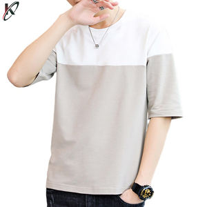 Camiseta deportiva de gimnasio para hombre de la mejor calidad, camiseta de secado rápido de talla grande 95% poliéster 5% Spandex 100% algodón Jersey sólido Digital - Product Image 2