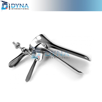 Espéculo Vaginal de Cusco para Ginecología, Ligero, de Acero Inoxidable, Dynaintl DY-3206, Dilatador Ginecológico 105x2,7 cm