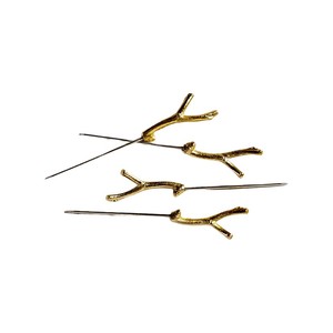 เขากวางทองเหลืองมีด้ามจับสีทองสำหรับเก็บผลไม้ - Product Image 3