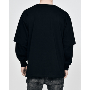 เสื้อยืดผ้าฝ้าย100% สำหรับผู้ชายผู้หญิงและเด็ก,เสื้อยืดคอกลมแขนเต็มชุด - Product Image 3