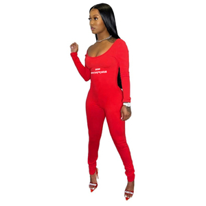 Combinaison de sport SEXY une pièce avec collants, élastique, à séchage rapide, pour le FITNESS et la course - Product Image 1