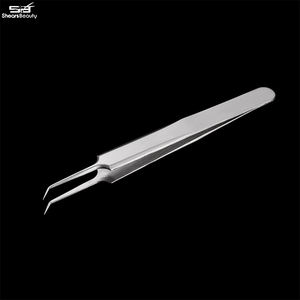 2024 personnalisé ultime en acier inoxydable longue broche cils pince à épiler pour les femmes couleur unie pointu vente chaude personnalisé cosmétique - Product Image 6