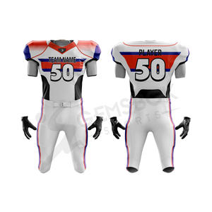 ชุดเครื่องแบบฟุตบอลอเมริกันแบบปรับแต่งได้แห้งเร็วระบายอากาศมีซับลิเมตฟีเจอร์ขนาดใหญ่พิเศษ - Product Image 5