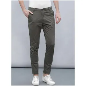 Pantalones finos de secado rápido para hombre, con hebilla de plástico y cremallera lateral, bolsillo, cargo, venta al por mayor