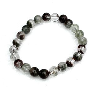 Phantom <b>Crystal</b> Quartz Gemstone <b>Beads</b> Stretch Unisex Natural Piedras Naturales Healing <b>Crystal</b> Stone Featuring Diamond Perfect - Product Image 3