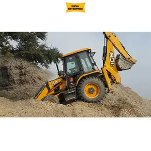 Higher Digging Capacity Long life Cycle JCB 3DX Backhoe Loader for Construction Use