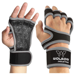 Gants d'entraînement femmes demi-doigt haltérophilie gymnastique exercice Fitness entraînement haltérophilie gants personnalisés femmes gants de gymnastique. - Product Image 1