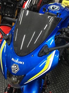 MOS Double Face En Fiber De Carbone Pare-Brise pour Suzuki GSX-R150 / GSX-R125 (2017-2020) - Product Image 4