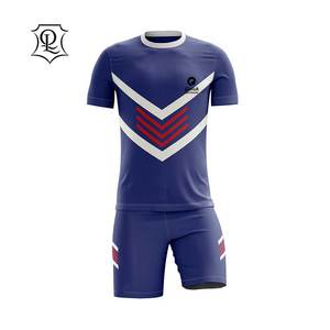 Maillot de football, ensemble d'uniforme pour adultes et enfants, design par Sublimation, vert, séchage rapide, nouvelle collection - Product Image 3