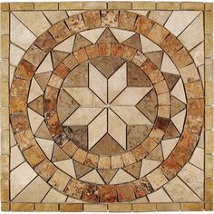 Trang Trí Hình Tròn Hình Chữ Nhật Nhiều Màu Nghệ Thuật Sàn Gạch Tường Đá Khảm Hoạ Tiết Huy Chương - Product Image 3