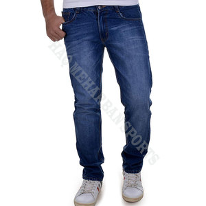 Jeans Pants Fashion <b>Men</b> Jeans Hip Hop Cool Street wear joggers <b>men</b> jeans pants Slim fit trousers - Product Image 3