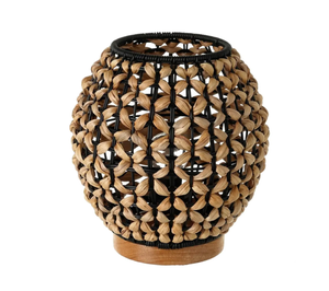 Abat-jour en jacinthe d'eau écologique, qualité de luxe, aspect Vintage du Vietnam - Product Image 1