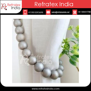 Embrasses de rideaux perlés à motif nouveau, embrasses de rideaux perlés de fabricants indiens, fournisseur en vrac et fabrication par réfractex inde, fabriquées en inde - Product Image 3