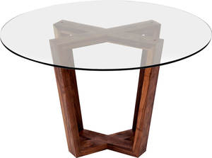 Tables en bois créatives avec dessus en verre pour maison hôtel Table de mariage tables décoratives en bois en forme de Rectangle - Product Image 4