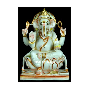 Marble Ganesh Idol Murti
