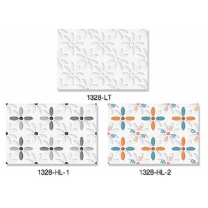 Carreaux de mur en céramique design fleur décorative 30x45cm - Product Image 6