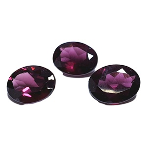 Rhodolite grenat pierre précieuse ovale coupe toutes les formes et tailles prix de gros pierres précieuses en vrac ronde Rose coupe grenat rouge toutes les formes - Product Image 1