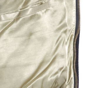 Veste universitaire en laine pour homme avec col montant, coupe-vent et respirante, design réversible - Product Image 5