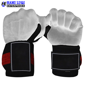 Libere sus muñequeras dinámicas potenciales con impresión personalizada para levantamiento de pesas - Product Image 4