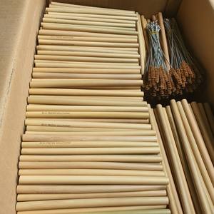 High Quality <b>Bamboo</b> Disposable <b>Straws</b> Box Set with Custom Logo Factory Sale From Eco2Go Vietnam - Product Image 3
