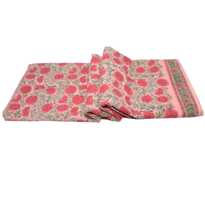 100% Cotton Block Printed Robe & <b>Clothing</b> for Women Hand-Block Printed Floral Indian Fabric for Shirts Bags for Home Decor Girls - Product Image 2