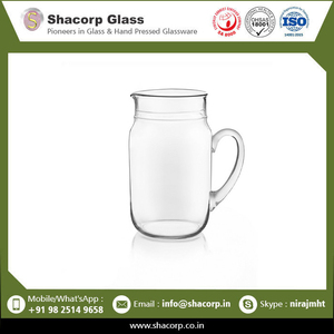 Top Quality Product Heavy Material Use Glass Water Pitcher At Wholesale Price - Product Image 5