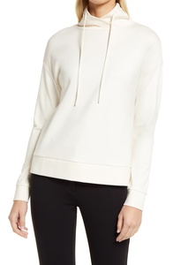 Sweats à capuche personnalisés de haute qualité coupés et cousus col rond impression léopard pull femmes sweats à capuche personnalisés - Product Image 3