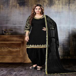 black suit ladies punjabi