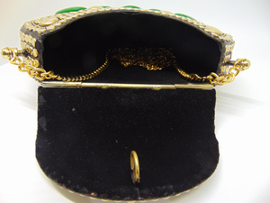 Party Sling Clutch Mosaic Bag Stone Clutch Ethnic Metal Vintage Handmade - Product Image 6