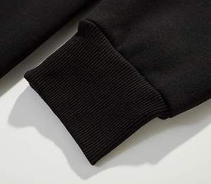 Venta al por mayor de ropa deportiva Vintage personalizada para los hombres de gran tamaño sudadera de lana con diseño en relieve 3D para el gimnasio ejercicio - Product Image 1