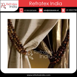 Tieback Wooden Designer <b>Curtain</b> Tieback for <b>Curtain</b> Hold Bulk Supplier And Manufacture By Refratex India Made in India for Best - Product Image 5