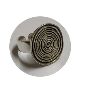 Délicat Indien 925 Sterling Argent Tribal Anneaux - Product Image 1